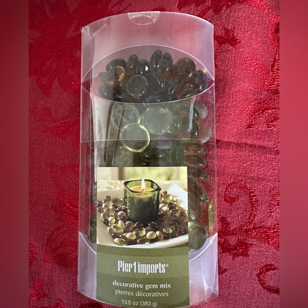 🌵 3/$15 Pier 1 Imports Decorative Gem Rock Pebble Mix